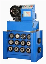 유압 호스 크림핑 기계