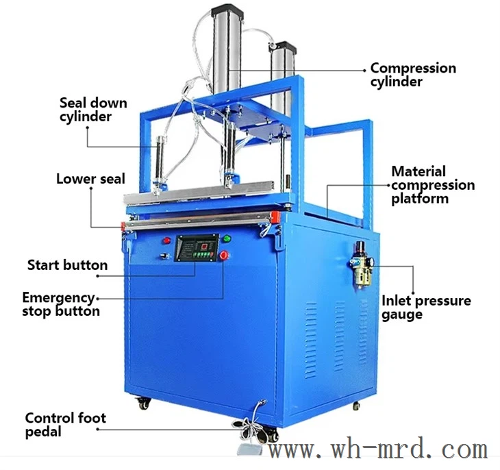 pillow Vacuum Press Packing Machine